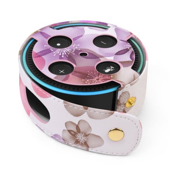 Amazon Echo Dot (2nd Gen, Black) - Smart Speaker w Alexa, Charger & FINTIE Case - Picture 1 of 16
